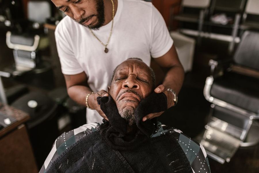 Tratamento de barba falha